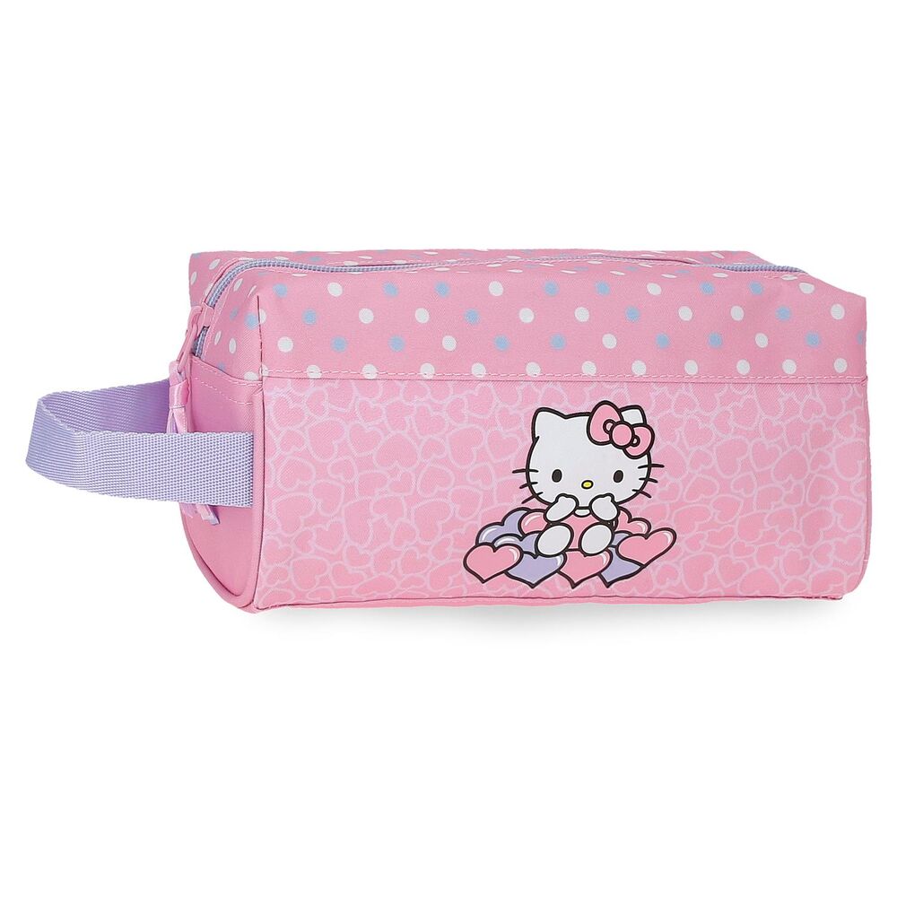 Hello Kitty Hearts & Dots sminkväska