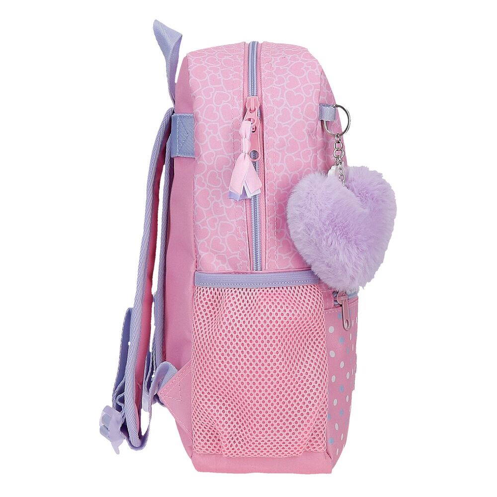 Hello Kitty Hearts & Dots Anpassningsbar Ryggsäck 33cm