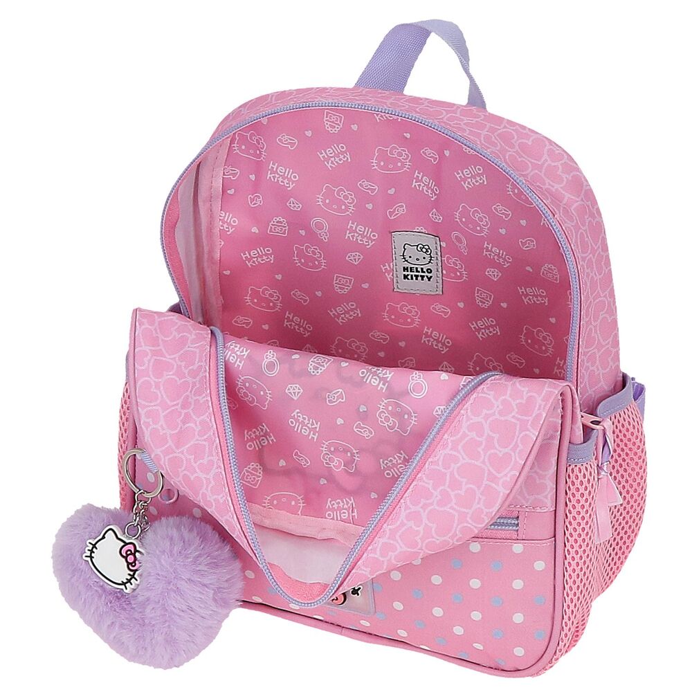 Hello Kitty Hearts & Dots Anpassningsbar Ryggsäck 25cm
