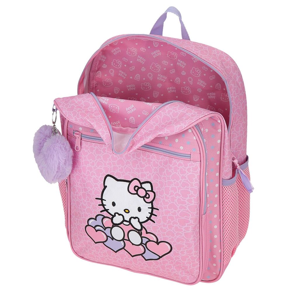 Hello Kitty Hearts & Dots Anpassningsbar Ryggsäck 38cm