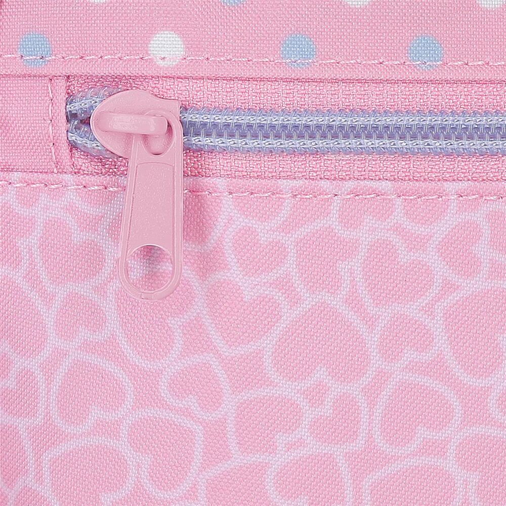 Hello Kitty Hearts & Dots Adaptabel Ryggsäck 28cm