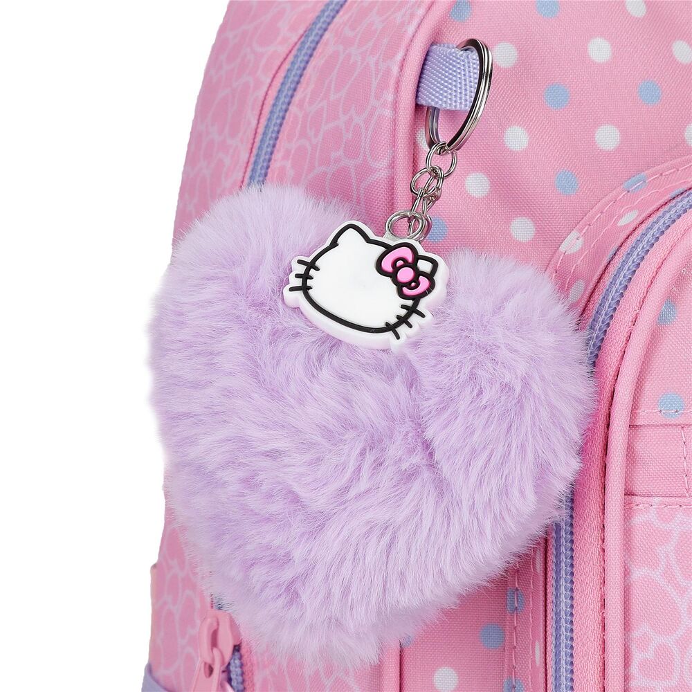 Hello Kitty Hearts & Dots Anpassningsbar Ryggsäck 38cm