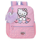Hello Kitty Hearts & Dots Adaptabel Ryggsäck 28cm