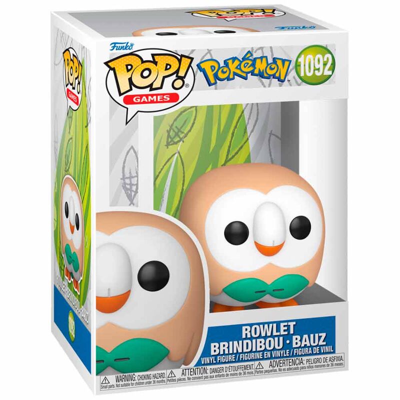 POP Figur Pokémon Rowlet - Brindibou - Bauz