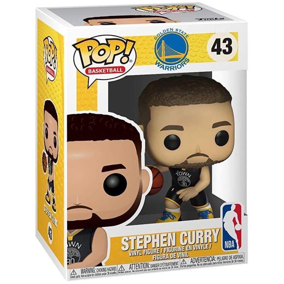 Funko POP Figur - NBA Warriors Stephen Curry 9cm