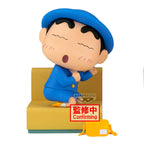 Crayon Shinchan Nakayoshi Memories - Let&#39;s Go To Kindergarten Shinnosuke Figur 10cm