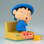 Crayon Shinchan Nakayoshi Memories - Let&#39;s Go To Kindergarten Shinnosuke Figur 10cm