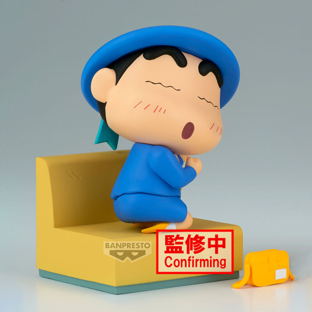 Crayon Shinchan Nakayoshi Memories - Let&#39;s Go To Kindergarten Shinnosuke Figur 10cm