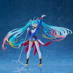 Gundam x Hatsune Miku 45-årsjubileum Gundam-samarbete Banpresto Evolve figur 21cm