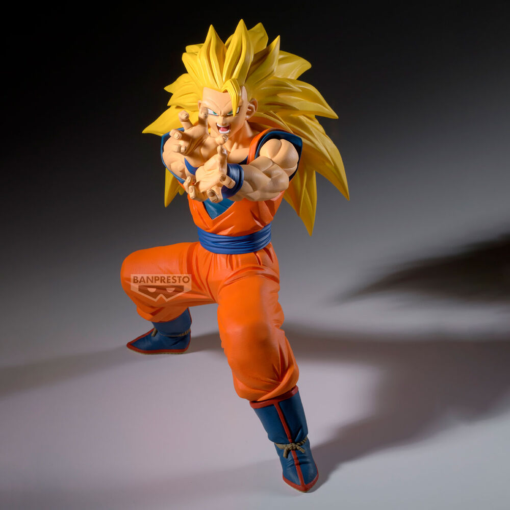 Dragon Ball Z Match Makers Super Saiyan 3 Son Goku vs Majin Buu Pure Figur 16cm