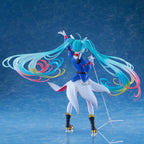Gundam x Hatsune Miku 45-årsjubileum Gundam-samarbete Banpresto Evolve figur 21cm