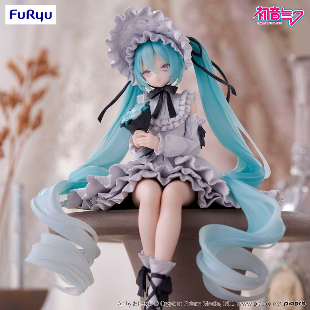 Hatsune Miku Noodle Stopper Vintage Doll Style Figur 15cm