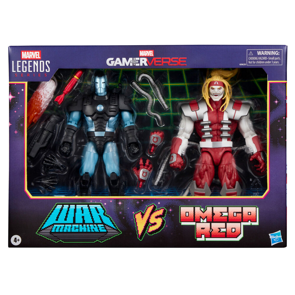 Marvel Legends Series Gamerverse: War Machine vs Omega Red - 15 cm Figurset