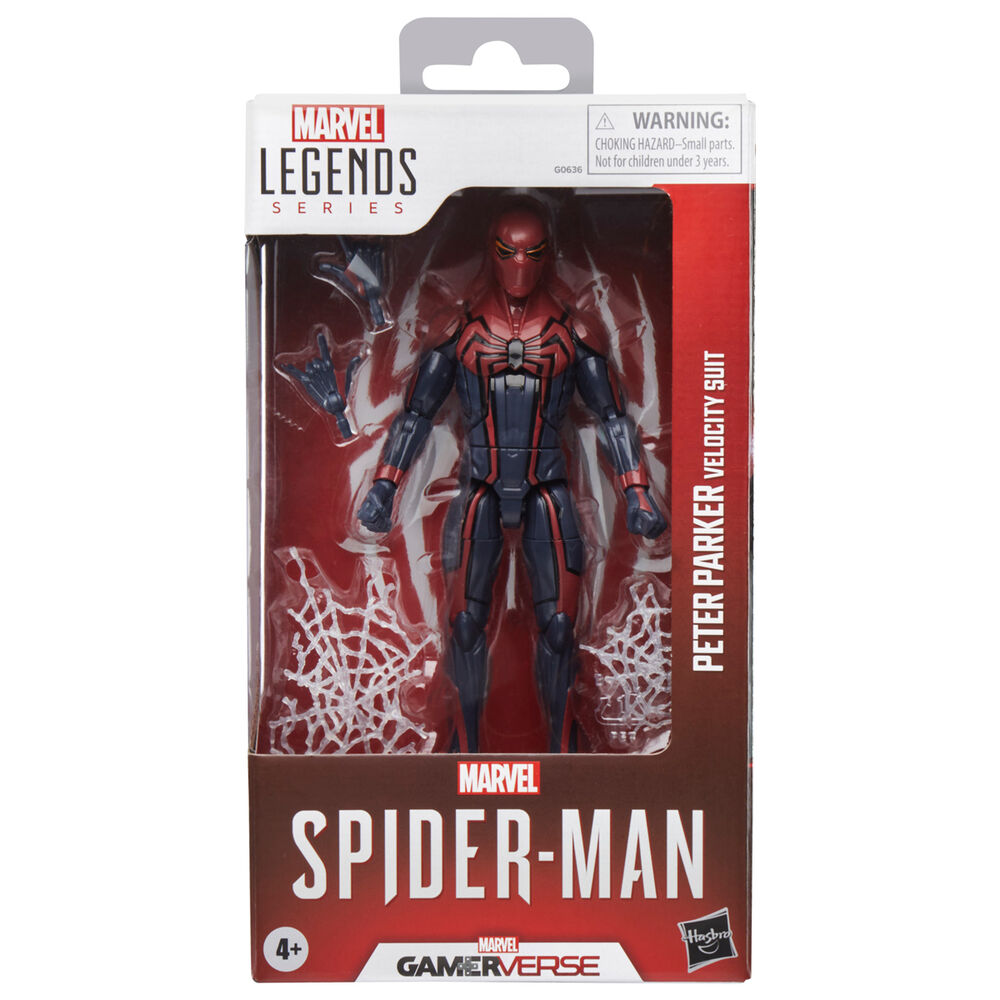 Marvel Legends Series Gamerverse Spider-Man Velocity Suit Figur