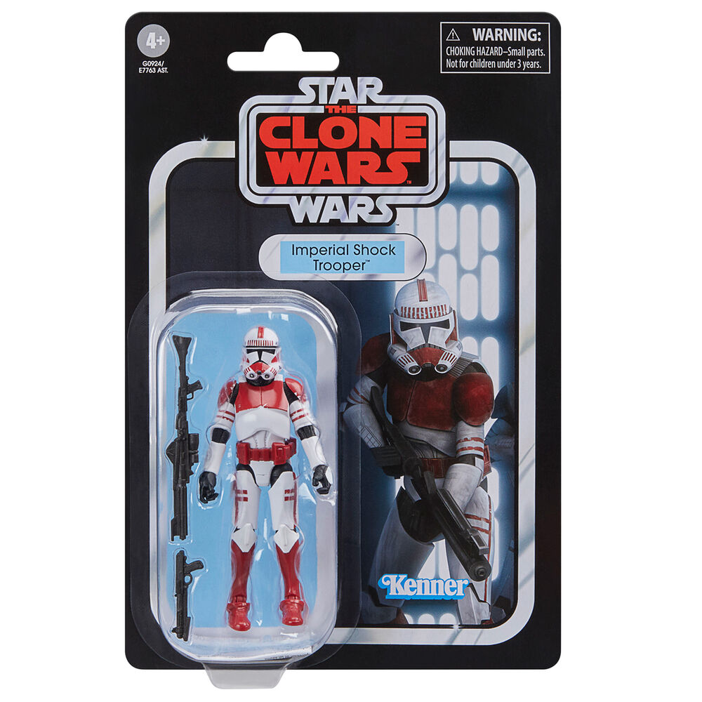 Star Wars: The Clone Wars Imperial Shock Trooper Figur 9,5cm