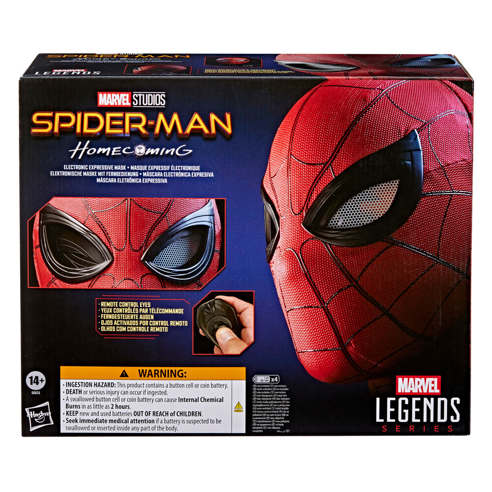 Marvel Legends Series Spider-Man: Homecoming Elektronisk Mask