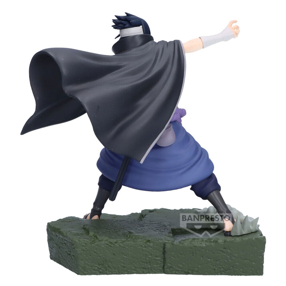 Naruto Shippuden Kombination Stridsfigur Sasuke Uchiha 15cm