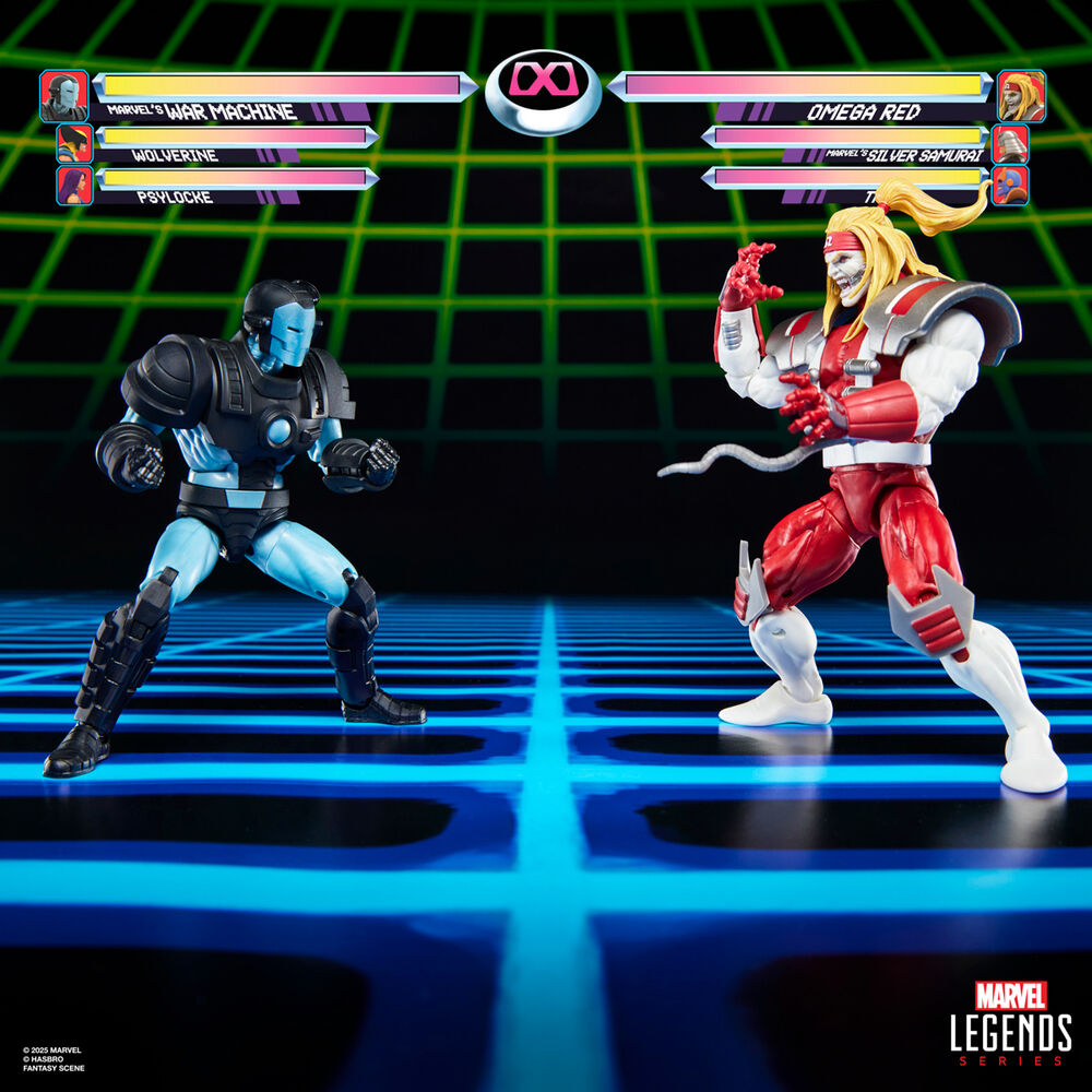 Marvel Legends Series Gamerverse: War Machine vs Omega Red - 15 cm Figurset