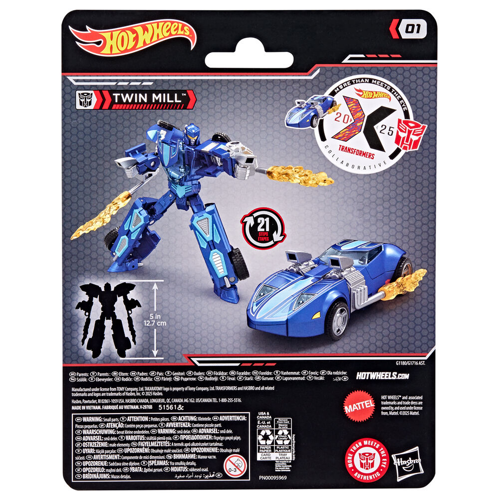 Hot Wheels Transformers Twin Mill Bil