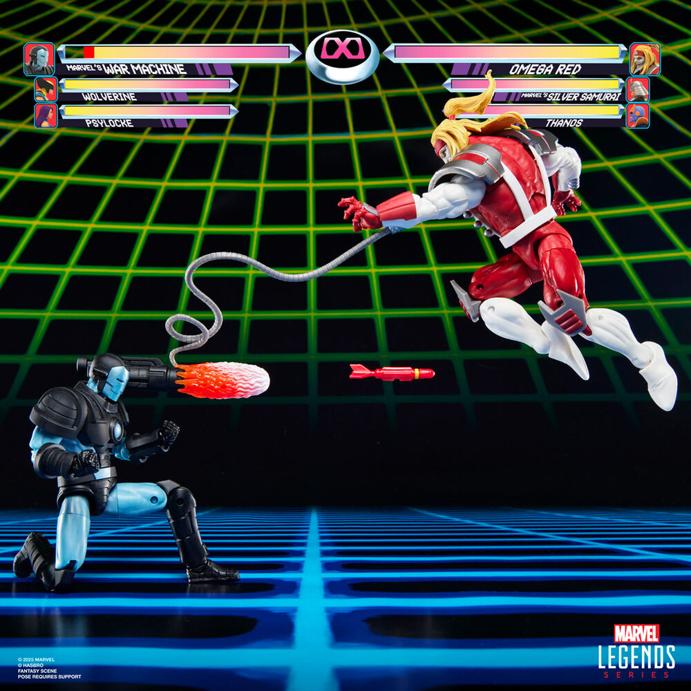 Marvel Legends Series Gamerverse: War Machine vs Omega Red - 15 cm Figurset