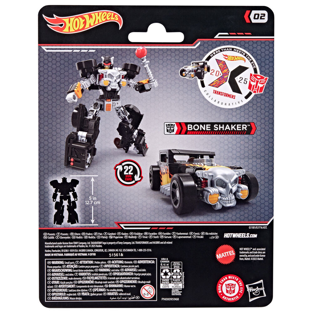 Hot Wheels Transformers Bone Shaker Bil