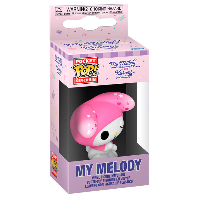 Pocket POP Nyckelring Hello Kitty 50th Anniversary My Melody