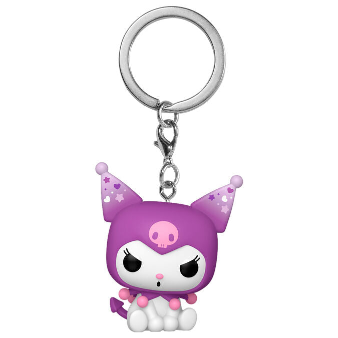 Pocket POP Nyckelring Hello Kitty 20th Anniversary Kuromi Grumpy
