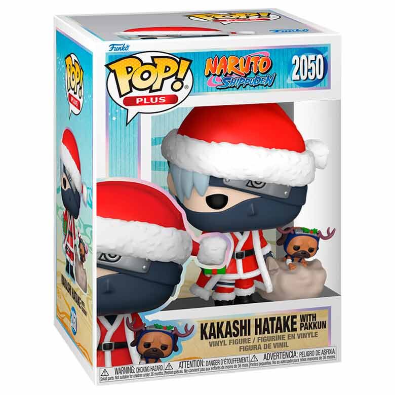 POP Figur Plus Naruto Shippuden Kakashi Hatake med Pakkun Holiday