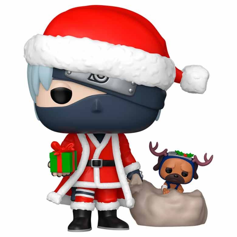 POP Figur Plus Naruto Shippuden Kakashi Hatake med Pakkun - Julutgåvan