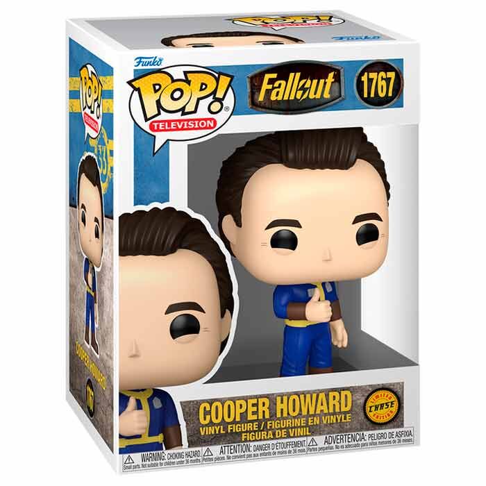 Funko POP Figur Fallout Vault Boy Chase - Samlarfigur i Presentförpackning