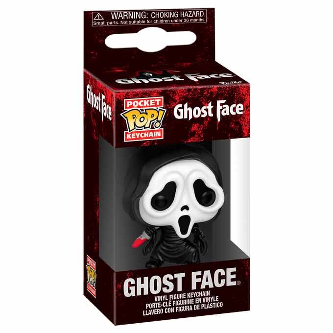 Pocket POP Nyckelring Ghost Face – Samlarobjekt för Filmälskare