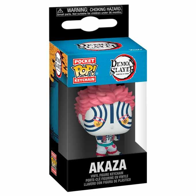 Pocket POP Nyckelring Demon Slayer Kimetsu no Yaiba Akaza