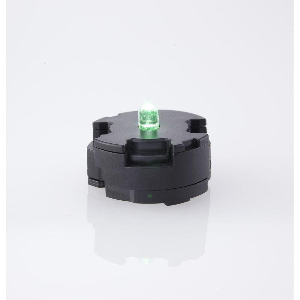 Grön LED-lampa - Pack med 2 stycken