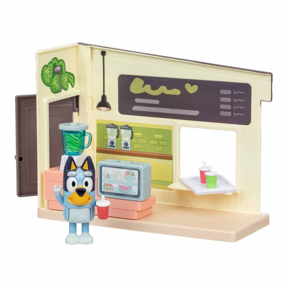Bluey Juice Shop Mini Playset - Roligt Lekset för Barn