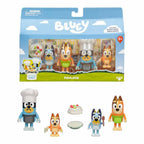 Bluey Lets Play Chef pack med 4 figurer