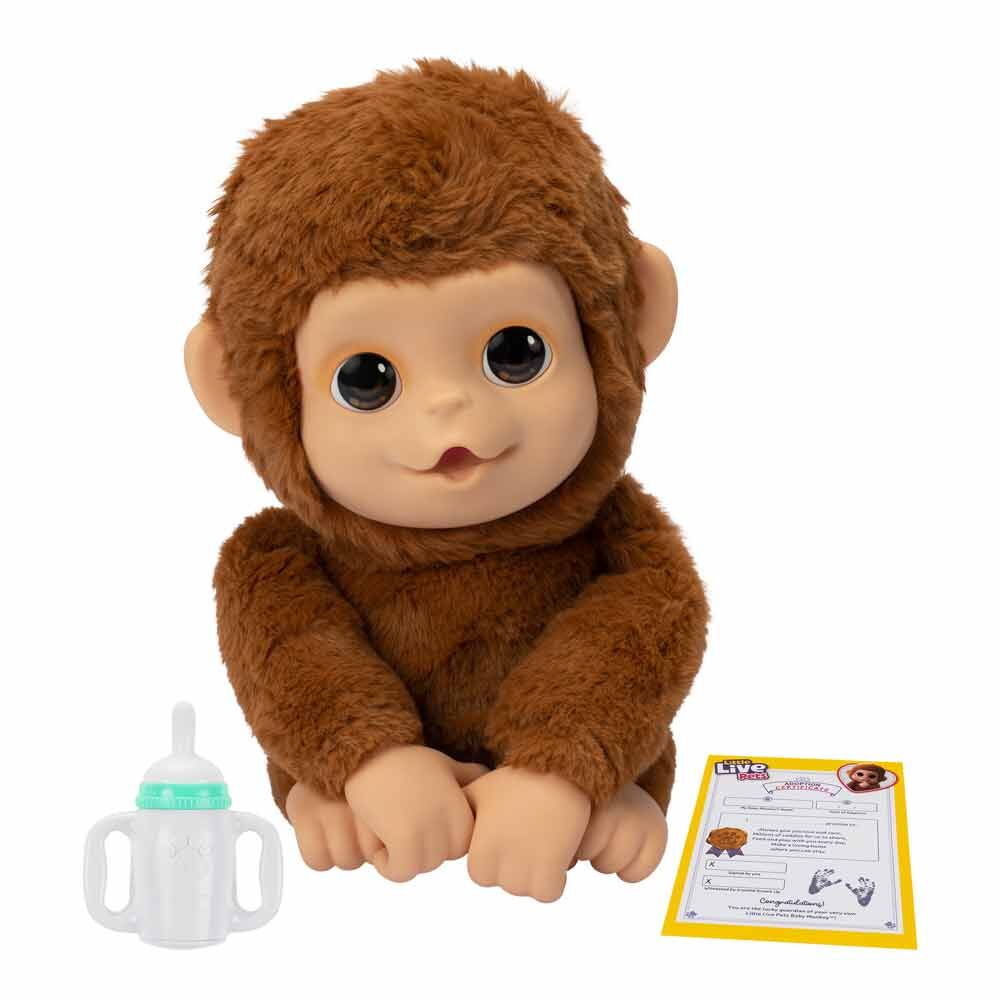 Little Live Pets My Baby Monkey - Interaktiv Söt Apa