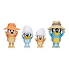 Bluey Familjeresa paket med 4 figurer