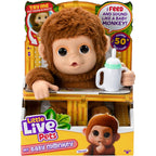 Little Live Pets My Baby Monkey - Interaktiv Söt Apa
