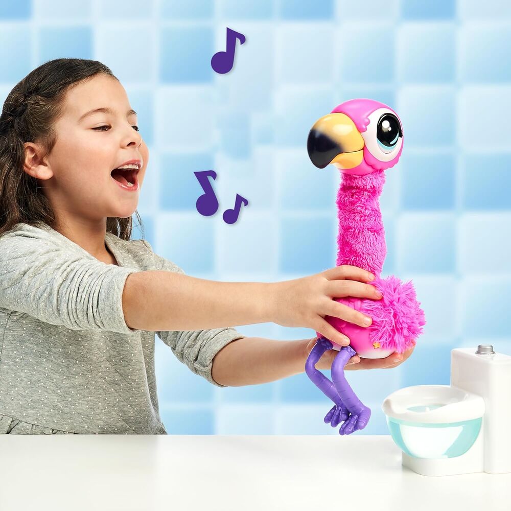 Little Live Pets Flamingo The Poop - Interaktiv och Rolig Leksak