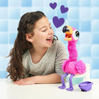 Little Live Pets Flamingo The Poop - Interaktiv och Rolig Leksak