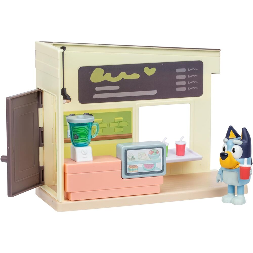 Bluey Juice Shop Mini Playset - Roligt Lekset för Barn