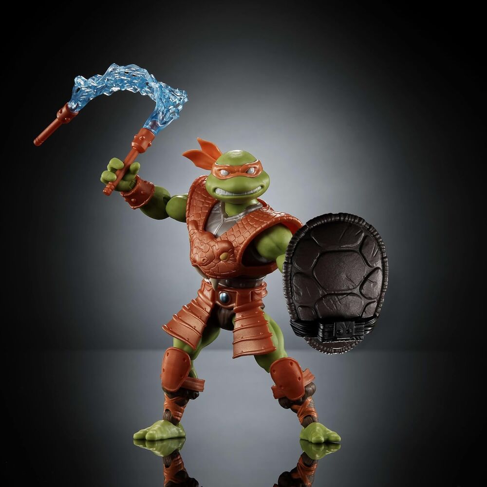 Masters of the Universe Turtles of Grayskull Michelangelo Figur 14cm