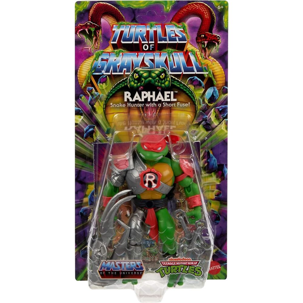 Masters of the Universe Turtles of Grayskull Raphael Figur 14cm