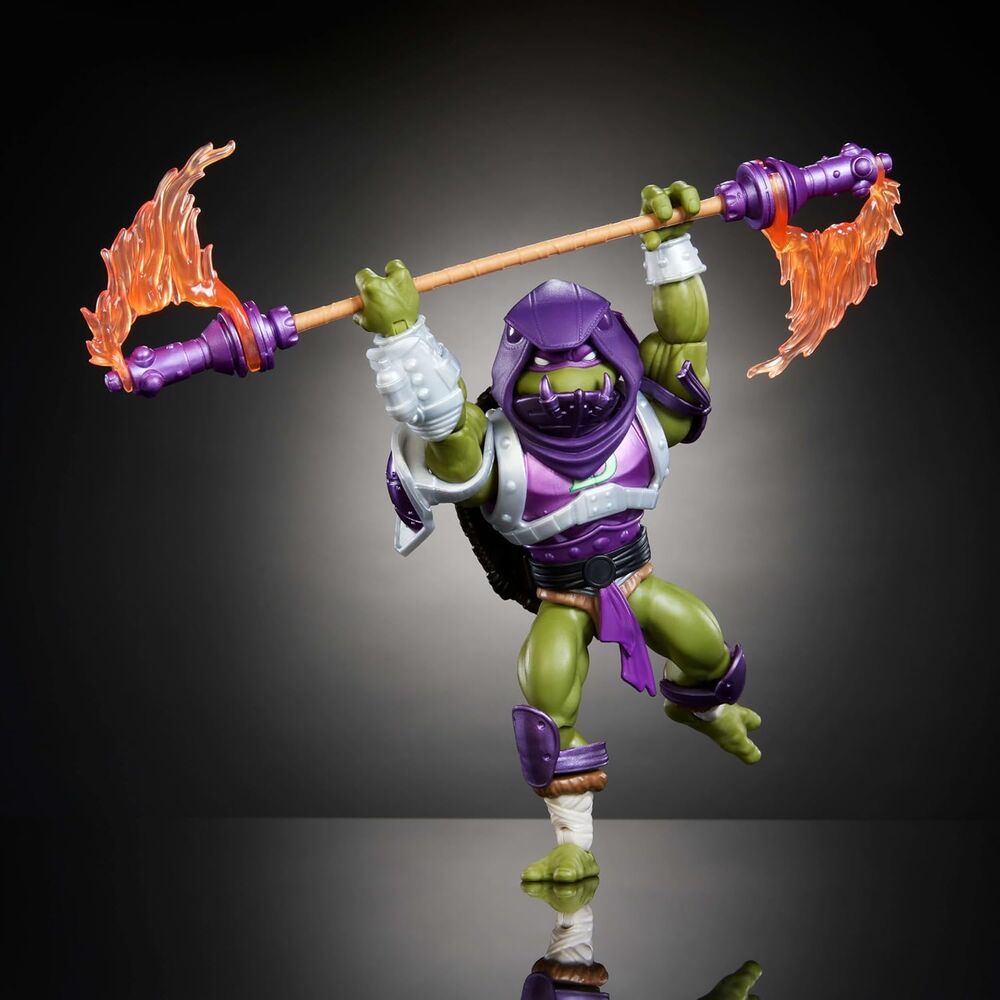 Masters of the Universe Turtles of Grayskull Donatello Figur 14cm