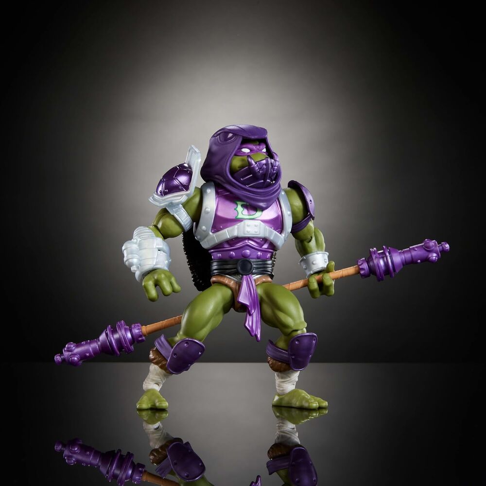 Masters of the Universe Turtles of Grayskull Donatello Figur 14cm