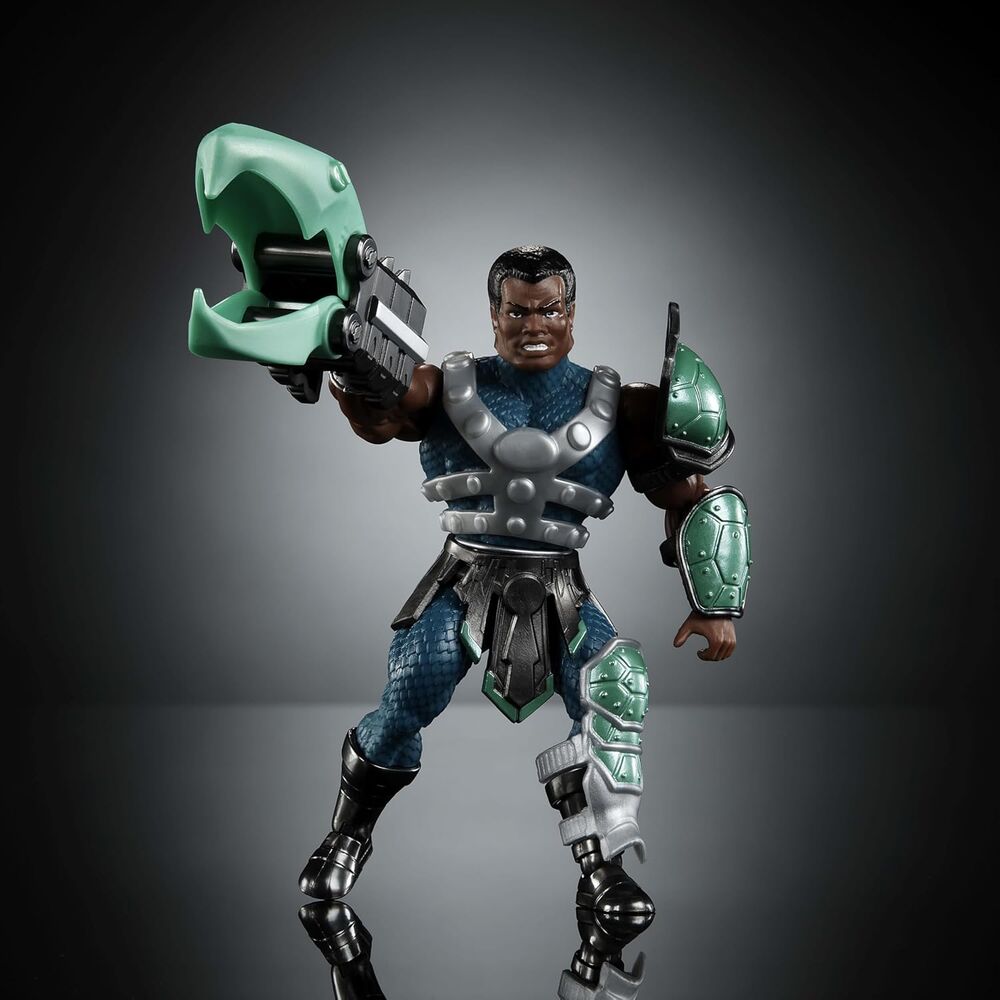 Masters of the Universe Turtles of Grayskull Clamp Champ Figur 14cm