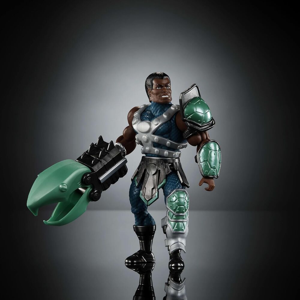 Masters of the Universe Turtles of Grayskull Clamp Champ Figur 14cm