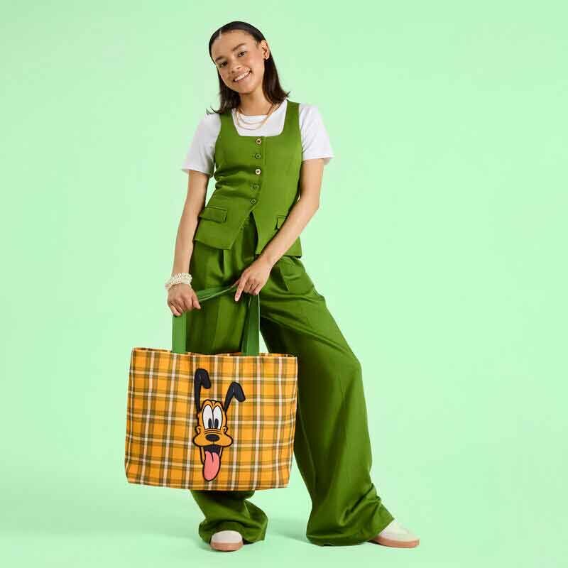 Loungefly Disney Pluto 95-årsjubileum shoppingväska