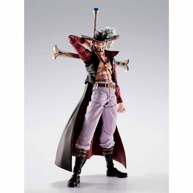 One Piece Collectors Shop Dracule Mihawk S.H. Figuarts Figur 16,5 cm