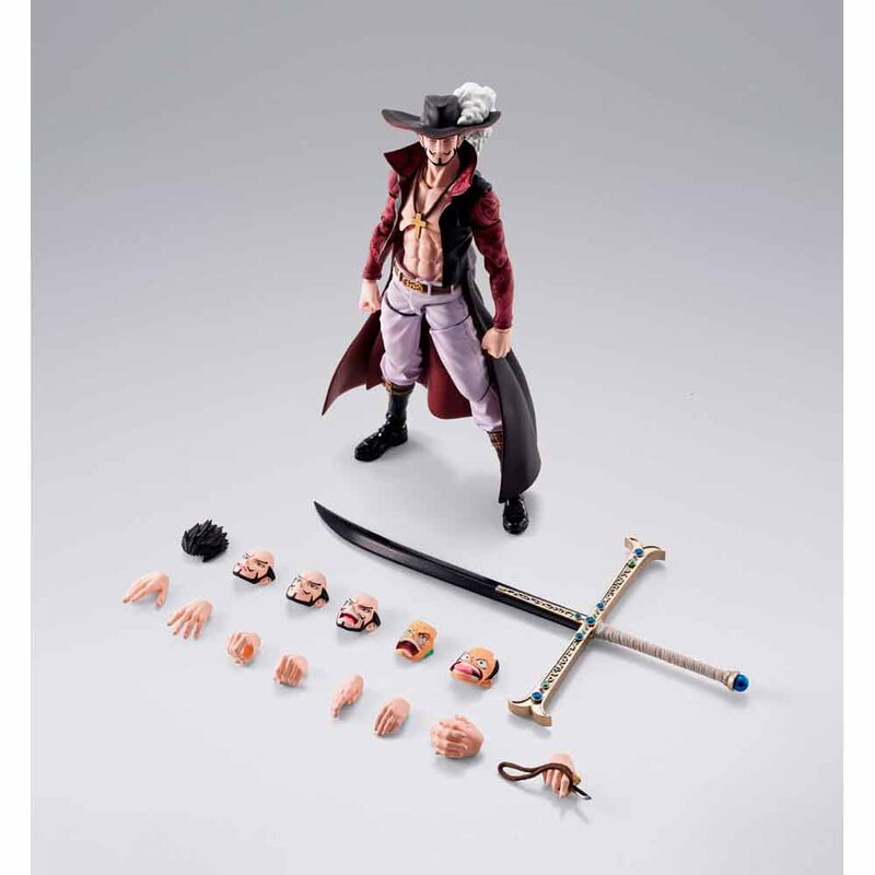 One Piece Collectors Shop Dracule Mihawk S.H. Figuarts Figur 16,5 cm